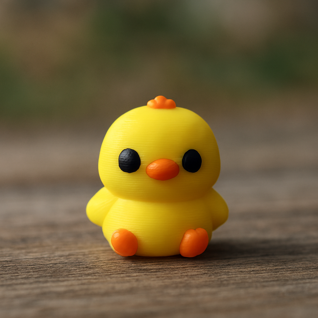 Miniatura 3 do modelo 3D Mini Easter Chick – Tiny Easter Decoration
