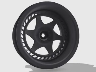 Micro Crawler deep dish wheels