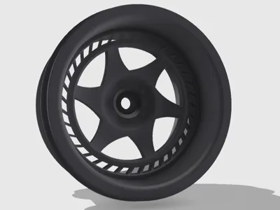 Micro Crawler deep dish wheels