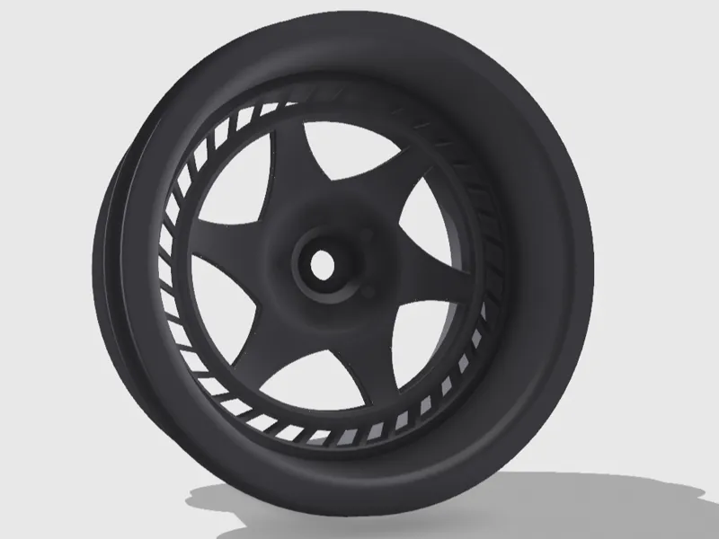 Micro Crawler deep dish wheels