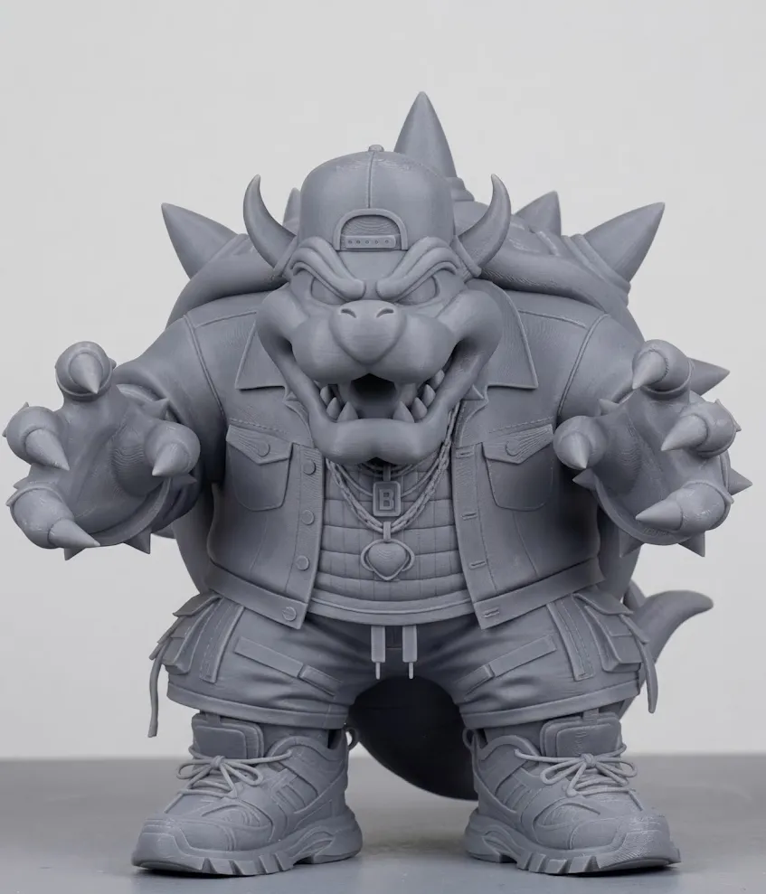 Bowser urban style - Free 3D Print Model - MakerWorld
