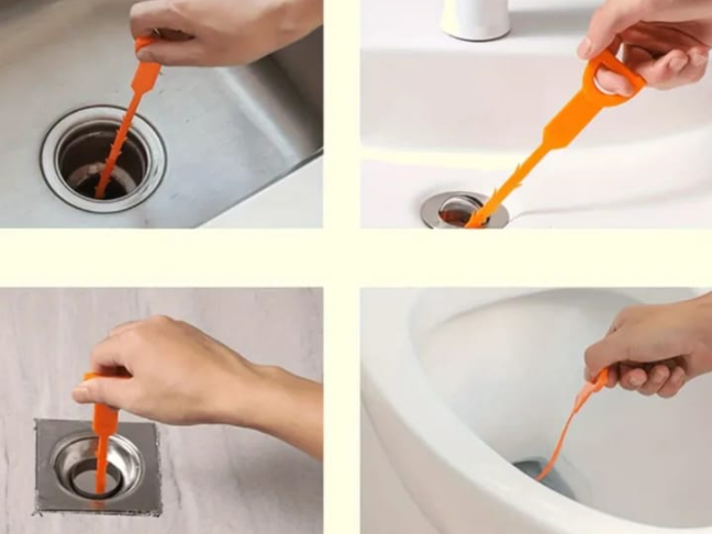 herramienta de limpieza par baño