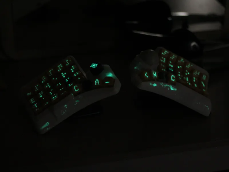 Braille keycaps