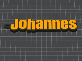Schlüsselanhänger Name Johannes