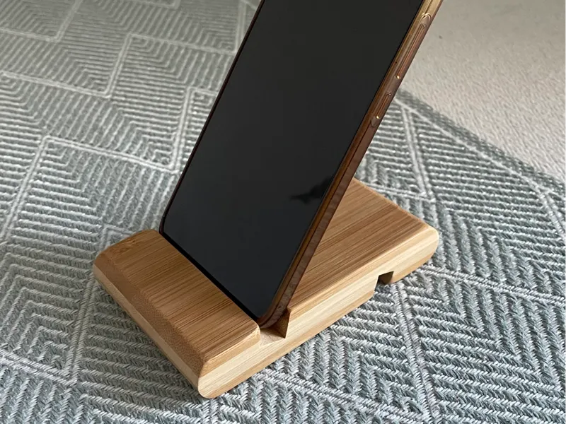 Minimalist Phone Stand Clean & Stable Desk Holder