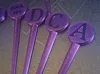 all on separate plates A-Z