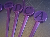 all on separate plates  A-Z