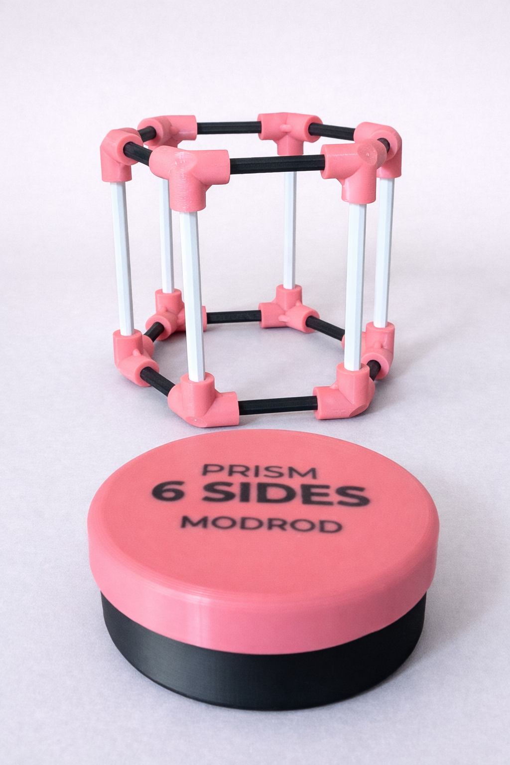 Miniatura 4 do modelo 3D Modular Polygon Prisms – STEM Building Kit
