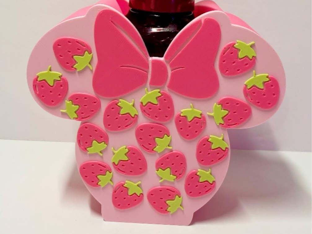 Minnie Strawberry soap holder bath and body works
