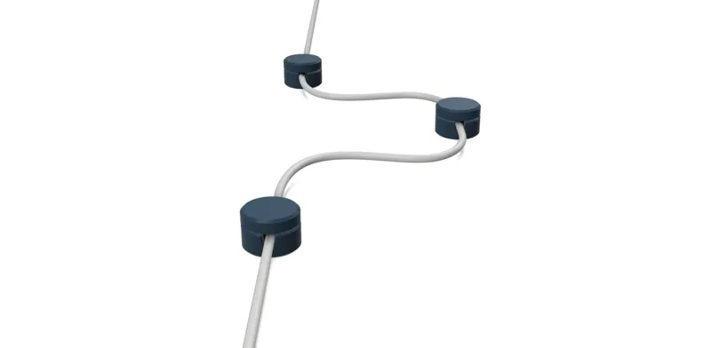 Aesthetic Surface-Mounted Cord Stays
