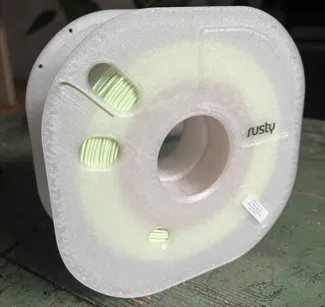 Reusable Filament Spool - Rusty (A1Mini)