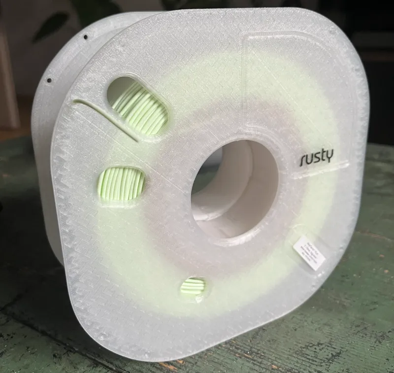 Reusable Filament Spool - Rusty (A1Mini)
