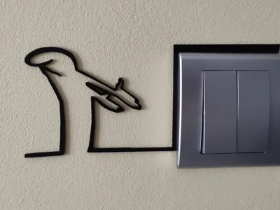 Funny Light Switch Gadget – by La Linea Balum v.2 by vg1 MakerWorld ...