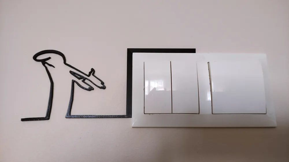 Funny Light Switch Gadget – by La Linea Balum v.2 by vg1 MakerWorld ...