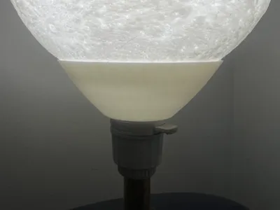 Lampshade Holder for Moon Lamp