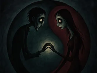 Yin Yang Dark Harmony Couple Romance