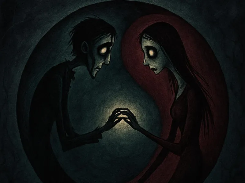 Yin Yang Dark Harmony Couple Romance