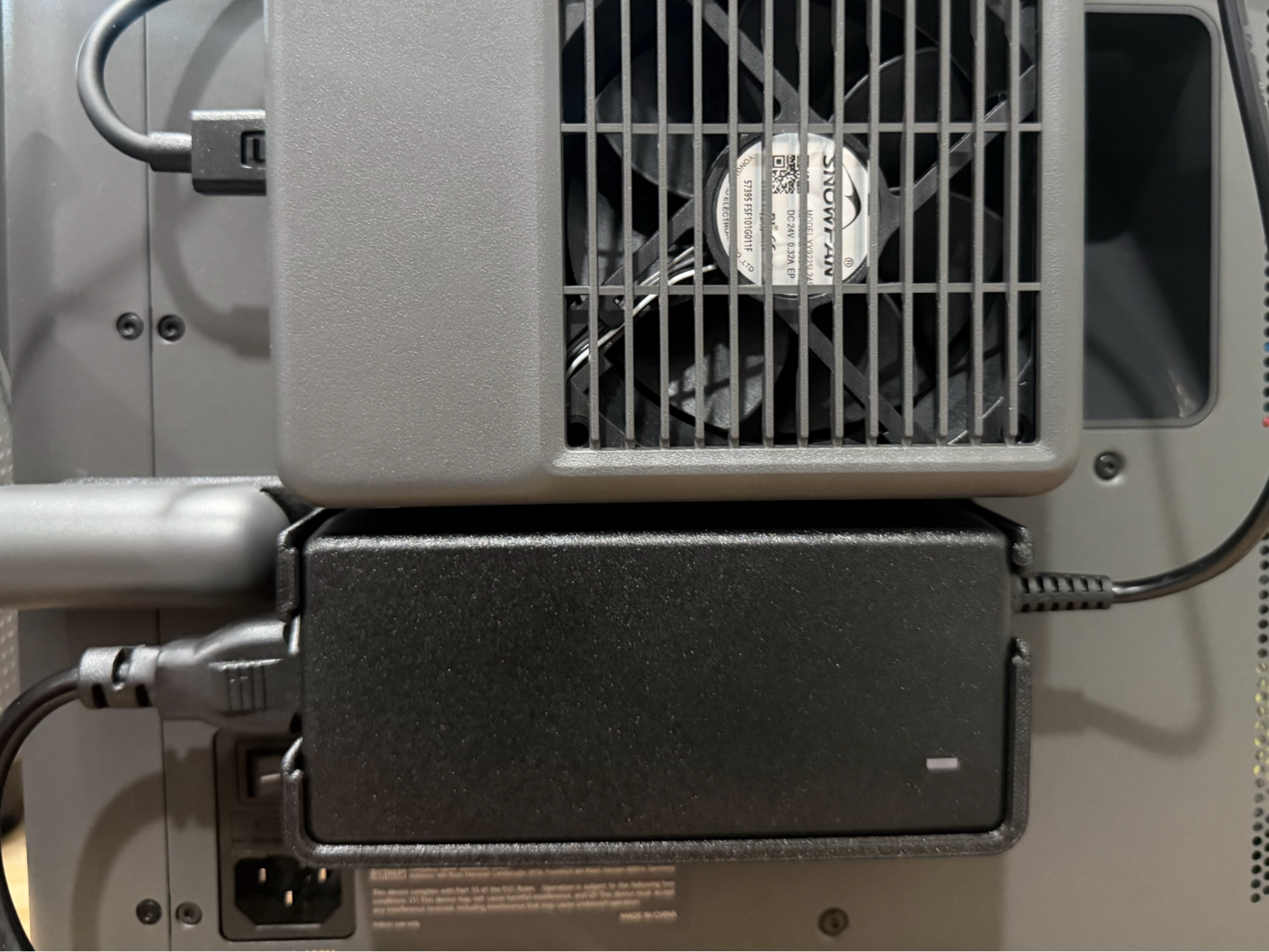 X2D/P2S Alitove Power Adapter Mount