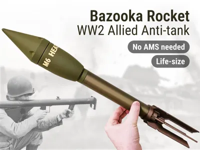 Bazooka Rocket | WW2 Anti-tank Round