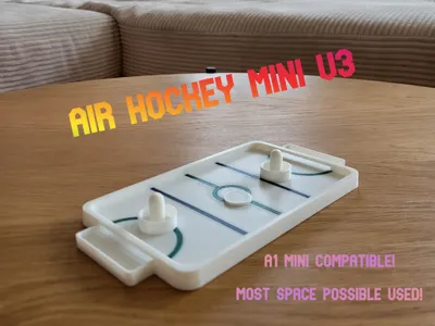 Air hockey mini v3 - 2 player game