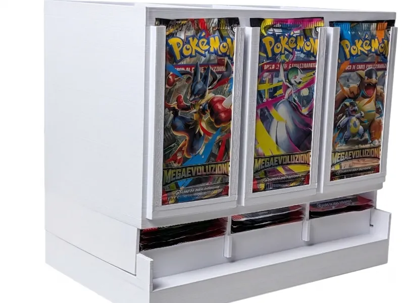 Dispenser Bustine Pokemon Per Live Organizer