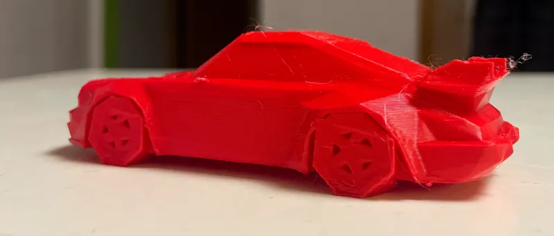 Porsche 911 low-poly