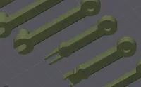 Tools w/ Type Cutout. Single Color. 0.2mm, 4 walls, 20% if