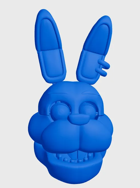 Glamrock Bonnie head - Free 3D Print Model - MakerWorld