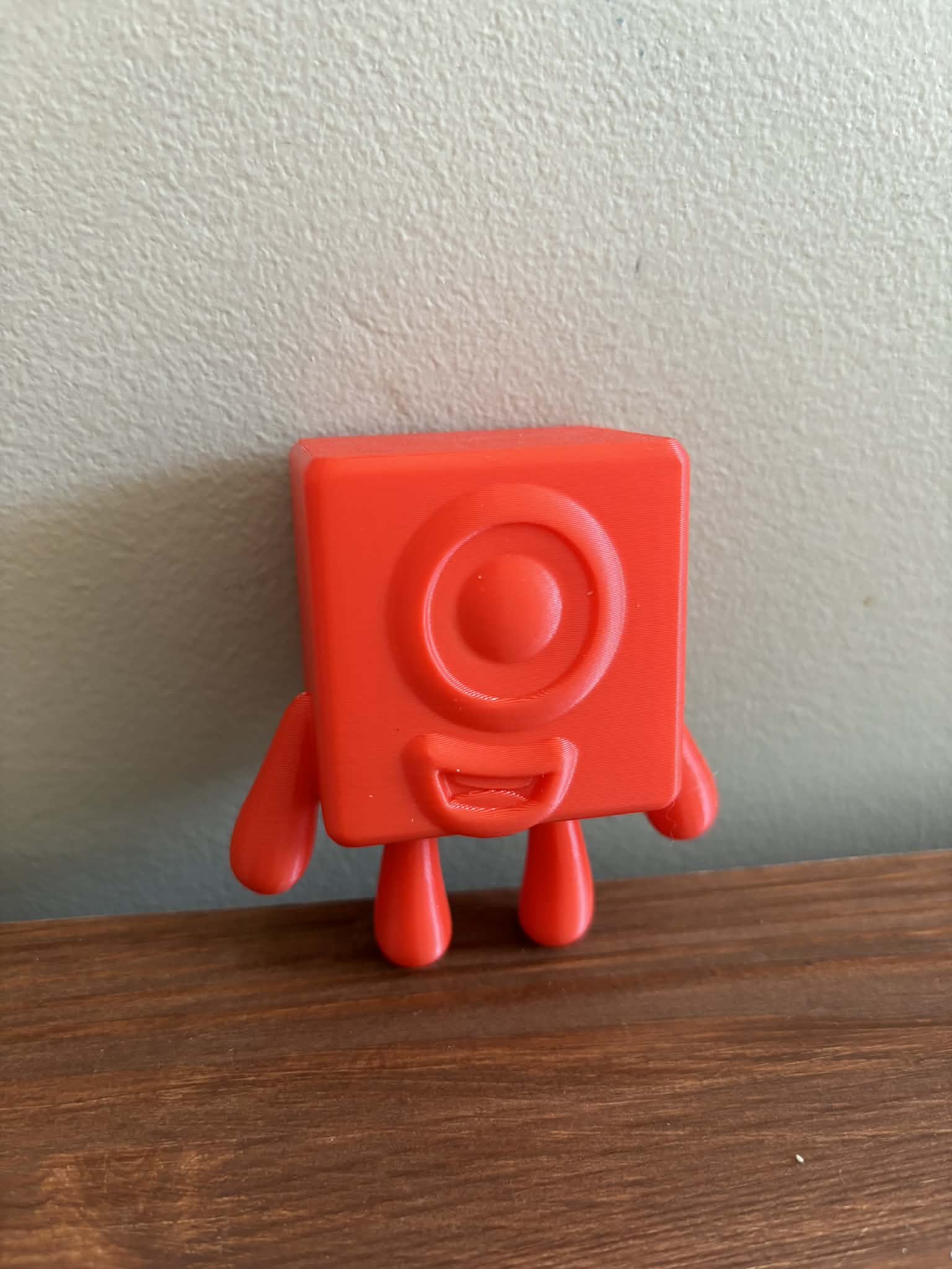 Miniatura 2 do modelo 3D Numberblock One from Numberblocks