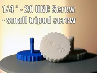Vis 1/4"-20 UNC avec entretoise pour appareil photo — photo 2