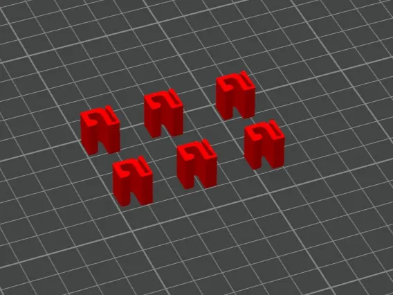 Clip para filamento - filament clip