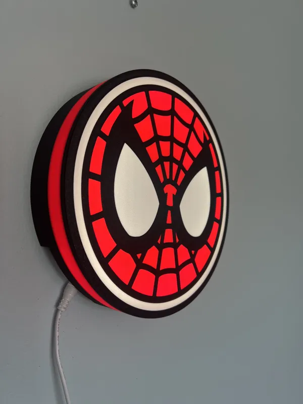 Spiderman Light Box