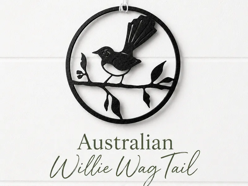 Australian Willie Wag Tail - Bird Wall Art