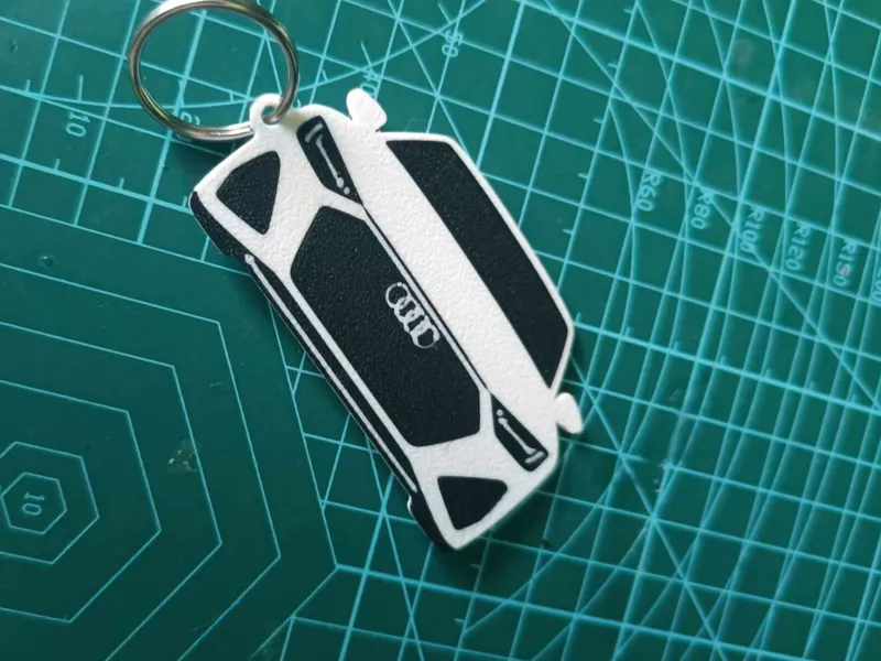Audi rs7 keychain