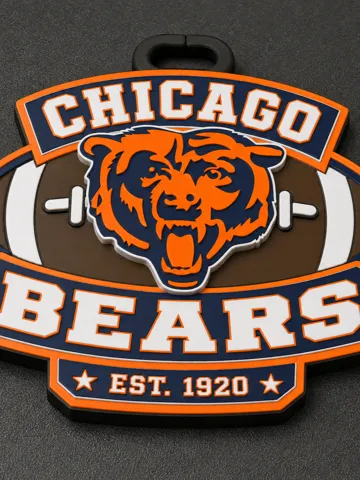 Modelo para impresión 3D: Chicago Bears Hype Chain — vista de referencia 2