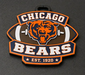 Modelo para impresión 3D: Chicago Bears Hype Chain — vista de referencia 3