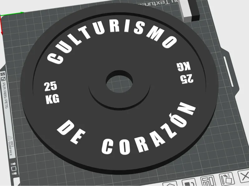 Pesa Culturismo de Corazoón