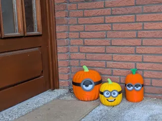 Halloween Minion Bob (sweet but scary)
