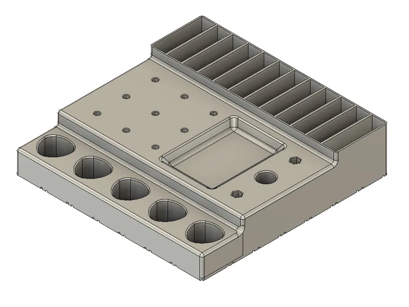 CNC Machine Insert and tool Caddy