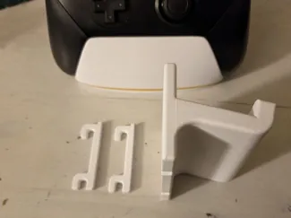 Switch Pro Controller Ständer mit Skadis Adapter