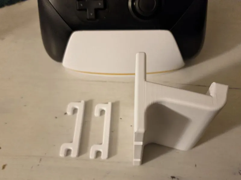 Switch Pro Controller Ständer mit Skadis Adapter