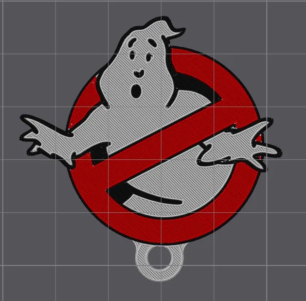 Ghostbuster's keychain by Z3Dartandtech MakerWorld