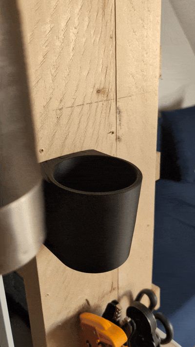 EMSA Travel Mug Holder - wall mounted
