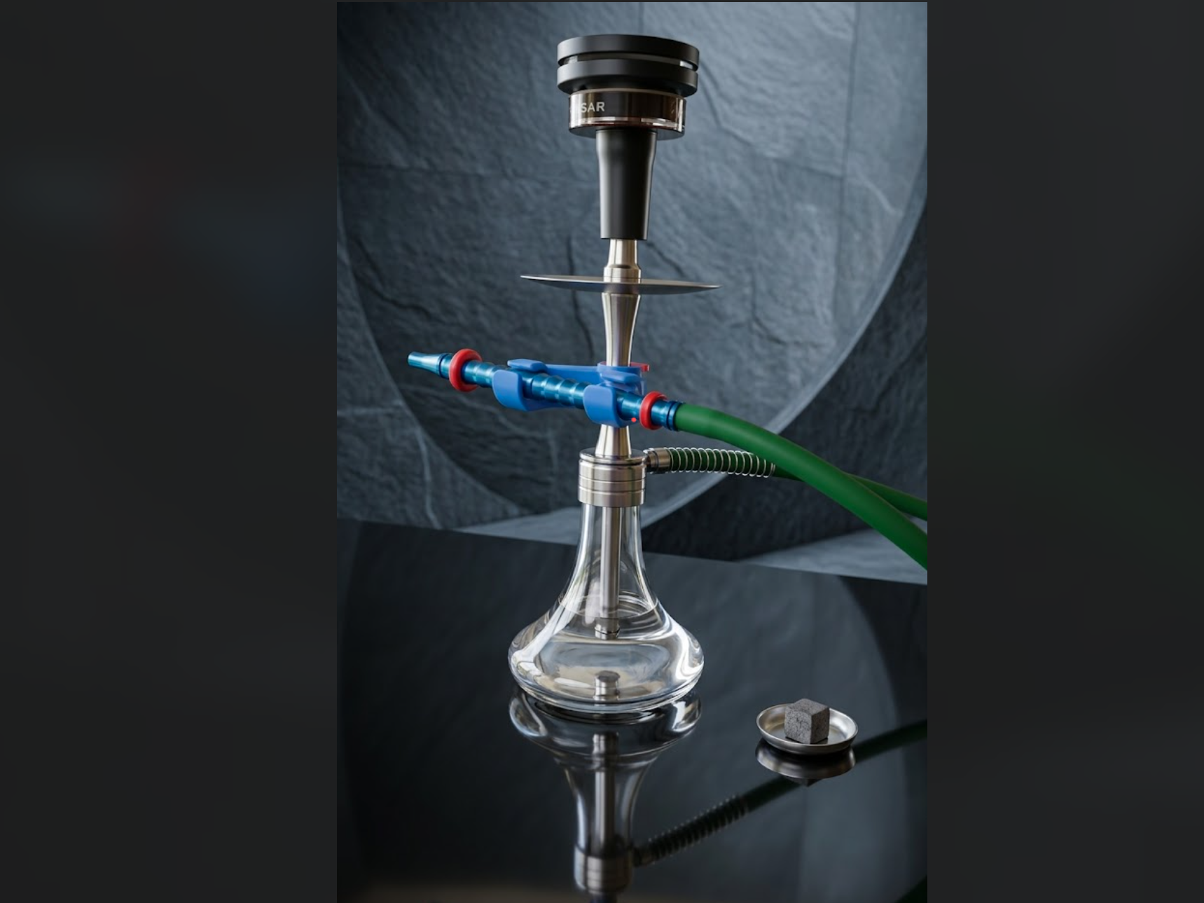 Universal Shisha Pipe Holder/Rest  & Lock