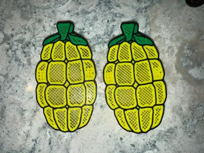 Corn Eyes Glasses Clips KPop Demon Hunters Cosplay