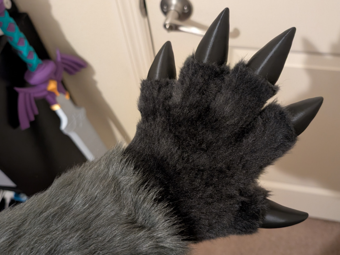 Protogen Fursuit Claws
