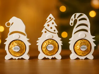 Wichtel Geschenkhülle passend für Ferrero Rocher
