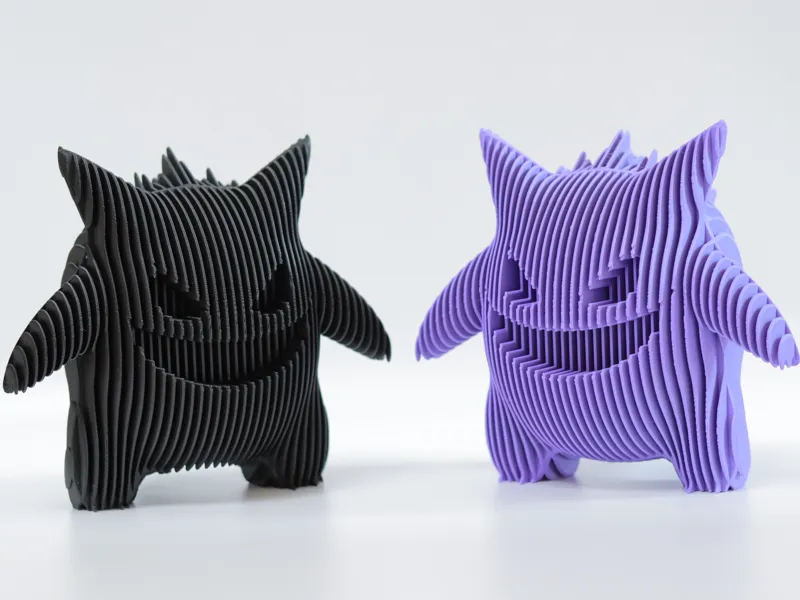 Gengar- Layered Sculpture
