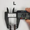 L (~26.8mm) - 1 Pair, Thread tester, TPU Pads