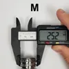 M (~25.2mm) - 1 Pair, Thread tester, TPU Pads